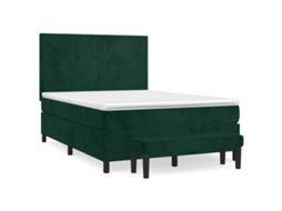 Box Spring Bed, Box Spring Beds Vidaxl Verde Veludo (140 X 200 Cm)