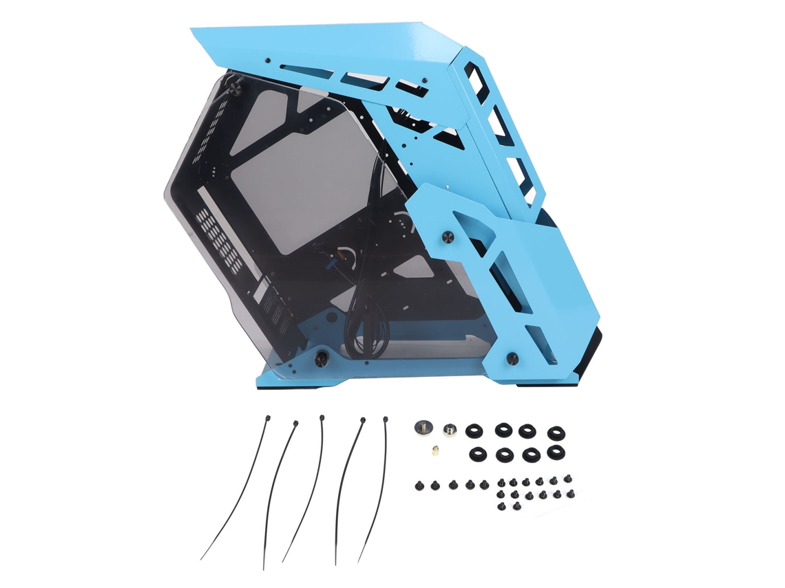 Chassi De Desktop Para Jogos Usb3.0 Transparente Com Resfriamento Por Água E Dissipação De Calor De Alta Velocidade