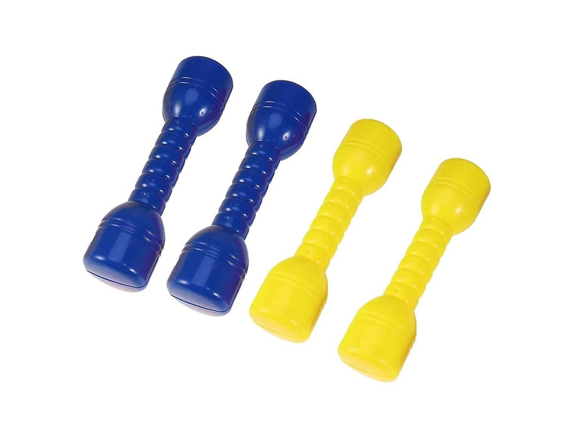 Halteres Plásticos Para Crianças Academia Em Casa Barra De Exercícios Brinquedo Fitness Esportivo Infantil
