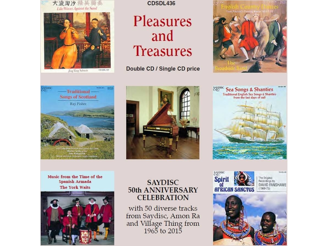 CD Pleasures and Treasures 2015 (2CDs)