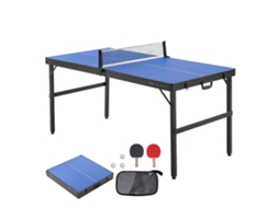 Mesa de Pingue-Pongue VEVOR para Jogo de Tênis de Mesa Dobrável 1526X665X718 Mm