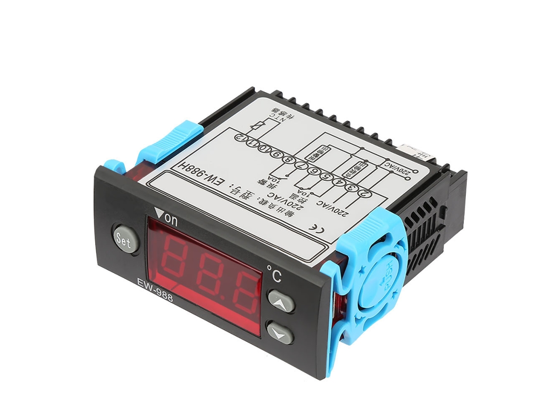 Controlador de Temperatura 3 Dígitos com Alarme