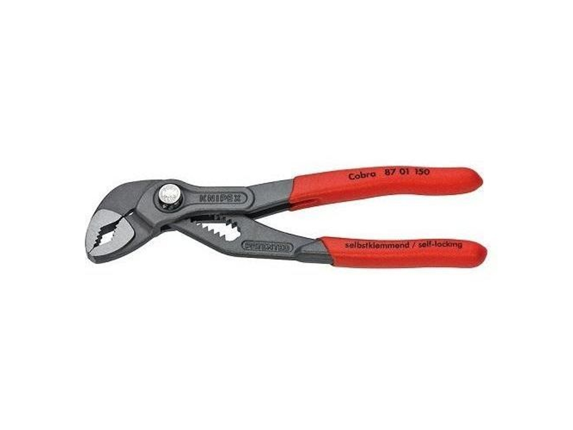 Alicate para bomba dágua Cobra - KNIPEX - Abertura 30 mm - Manuseio prático e rápido