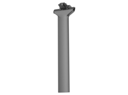 Espigão Selim Plasma 6 Duncan 1.0 Tri Prateado One Size / Ovalsyncros