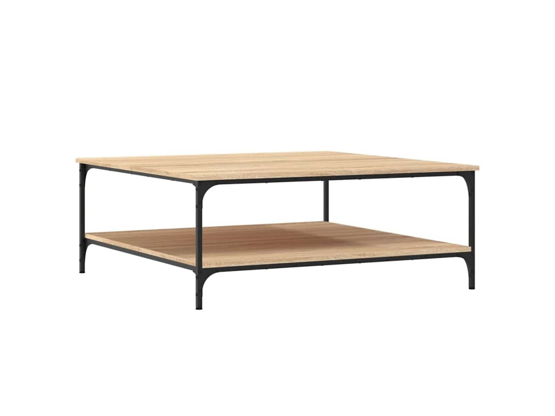 Mesa de Centro Derivados de Madeira Carvalho Sonoma MAISON EXCLUSIVE (100x100x40 cm)