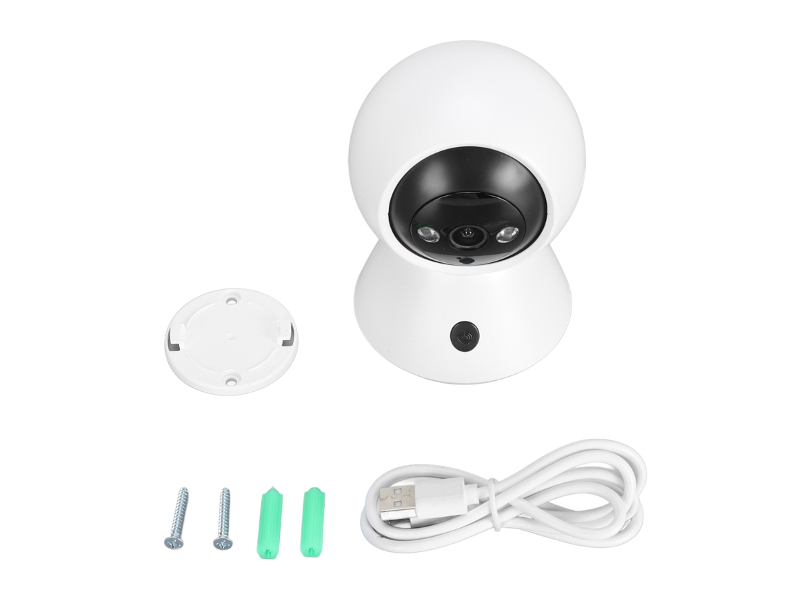 Câmara De Segurança Com Lentes Duas, Pan-tilt, Wifi 5g, 1080p, Visão Noturna Colorida Para Lar, Bebê E Mascota