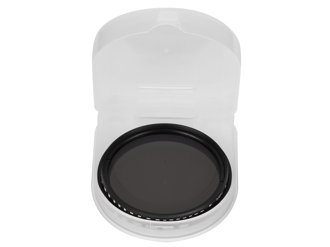 Junestar 52mm Neutral Density Lens Nd Filter Nd2‑nd400 Adjustable For Slr Mirrorless Camera Lens LAXISCREED