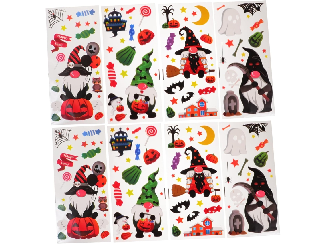 Sacos De Doces De Halloween, Transparentes, 100 Unidades, Para Festas. Gokoco