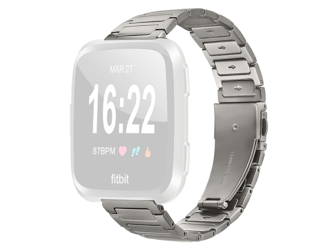 Pulseira De Metal Ajustável Para Huawei Watch Gt 3 Pro 46 Mm Na Cor Titânio. Olysi Shop