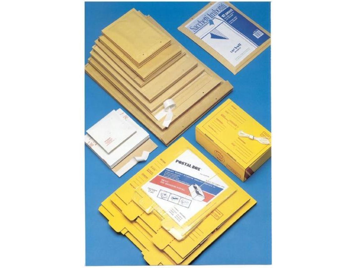 BLASETTI Sacboll Envelope Marrom 10 Peças