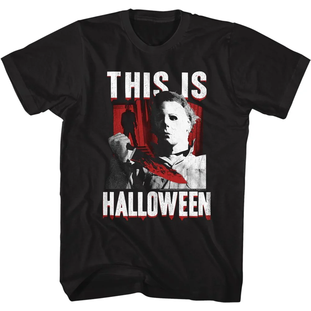 Rockinstone Halloween This Is Halloween Black Adult T-shirt Size:xxxl