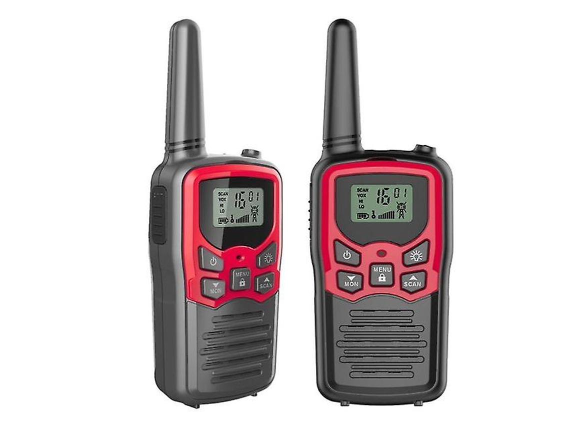 Walkie Talkies para Adultos Rádios Bidirecionais de Longo Alcance com 2 Pacotes de Até 5 Milhas de Alcance VENISYMLIS