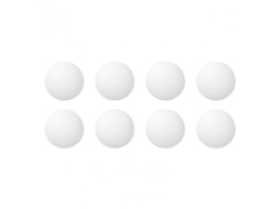 8 bolas de esponja reutilizáveis para remover resíduos de piscina e spa, 60mm