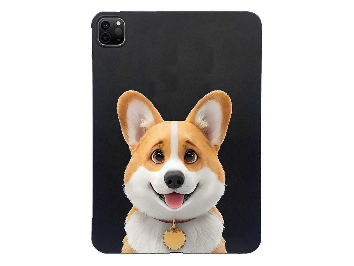 Capa Para Ipad Pro 11 /(2020)/(2018) Com Estampa, Fina E Protetora Em Tpu Corgi Tuotuo (2021)