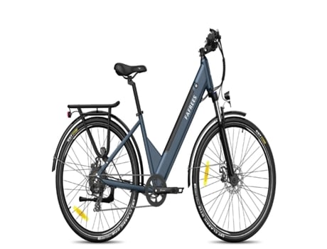 Bicicleta Elétrica FAFREES F28 Pro 250W Bateria 522Wh Autonomia 60Km Azul
