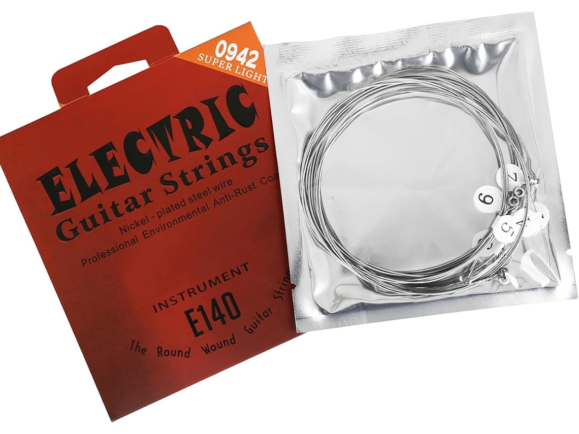 Conjunto De 6 Cordas Com Núcleo De Aço Carbono De Alta Resistência 009042