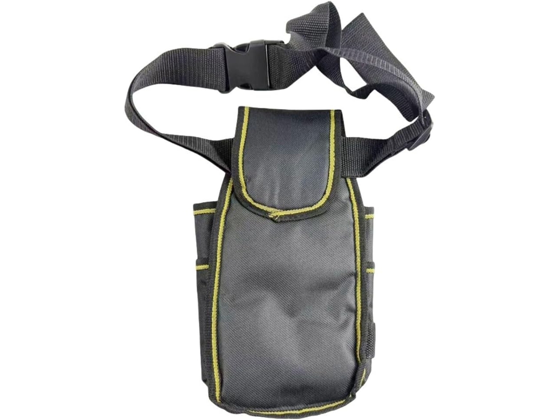 Pochete Com Cinto Ajustável Para Eletricistas E Jardineiros, Com Diversos Bolsos Para Organizar Ferramentas Amarela