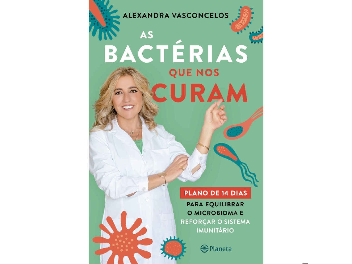 Livro As Bactérias que nos Curam de Alexandra Vasconcelos (Português do Brasil)