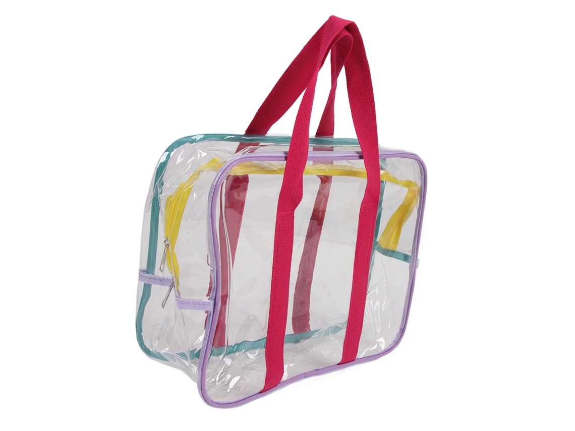 Transparent Beach Bag LAXISCREED (large Capacity, Waterproof)