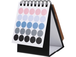 Mini Calendário De Mesa, Em Inglês Com Design Simples Para Escritório
