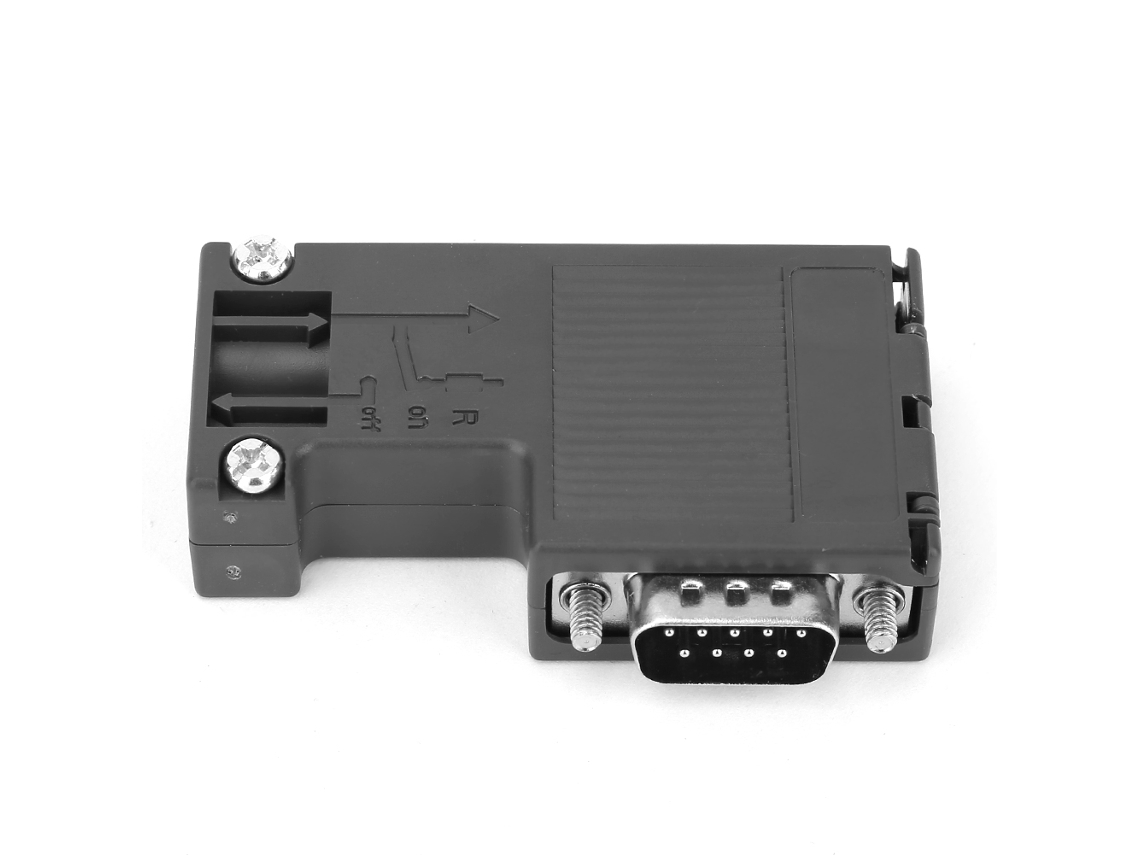 Conector Para Siemens Dp 6es7972-0ba12-0xa0 Sem Porta De Programação Abs Material