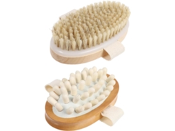 Conjunto De 2 Escovas Esfoliantes Corporais E Banho Bestyash, Escova Para Cuidados Com A Pele E Banho