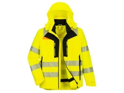 Jaqueta Dx4 De Alta Visibilidade 4 Em 1 / Laranja Preto / L Portwest