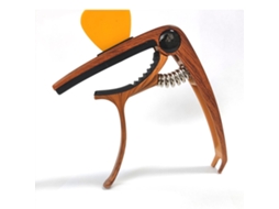 Lurelia Capotraste Libertação Rápida Liga De Zinco Para Guitarra Acústica, Baixo, Ukulele E Banjo, Com Palheta, Suporte Para Palheta, Profissional