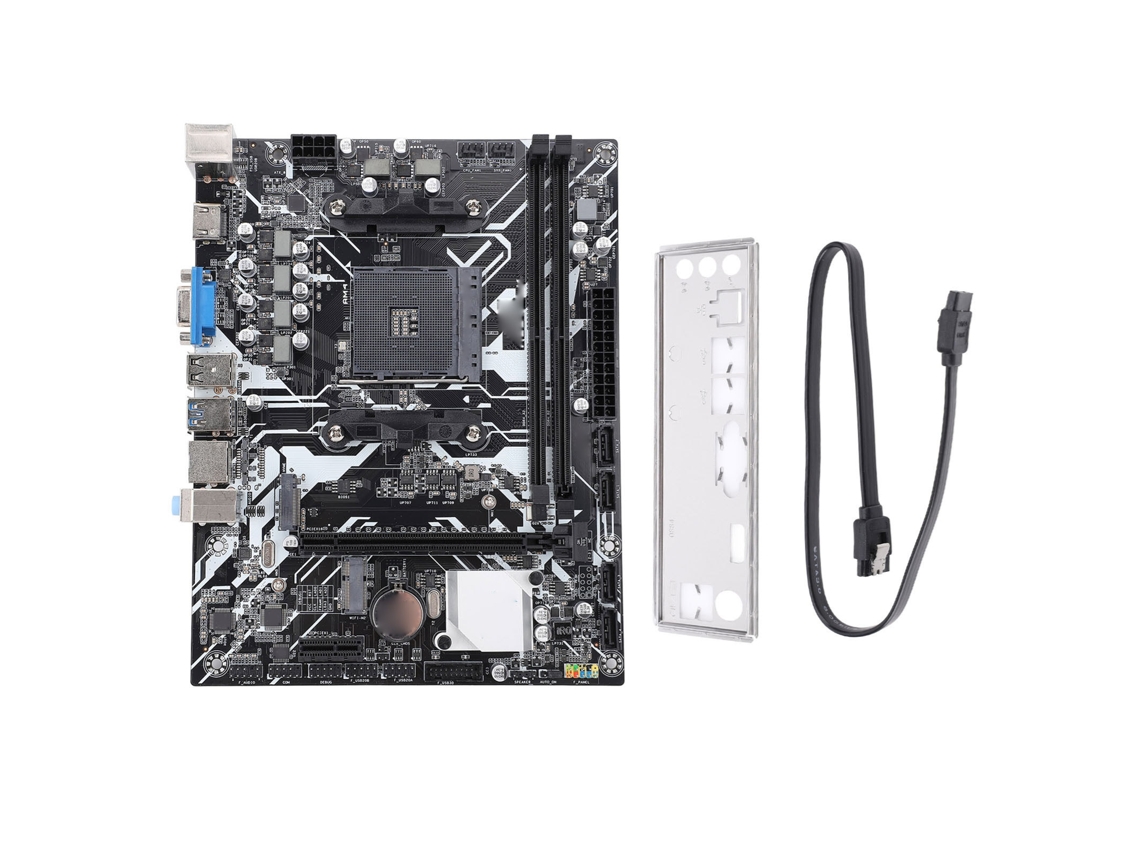 Placa-mãe Para Mineração De Computador A320 Atx 64gb Ddr4 Sata 3.0 M.2 Nvme