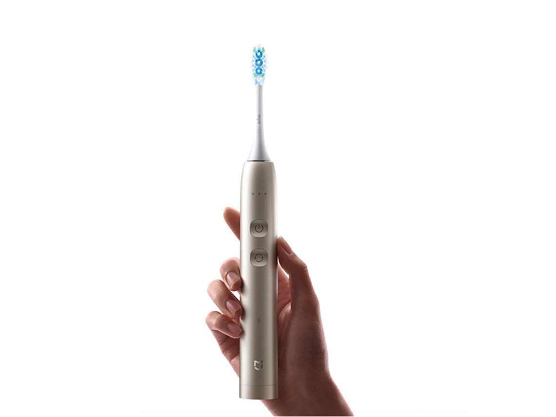 Roxa Xiaomi Mijia Mes611 Escova Dentes Elétrica Oscilante Varredura Multidirecional Placa App Alerta Pressão Bateria 30 Dias
