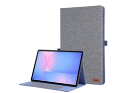 Capa de couro com textura de tecido horizontal Webake para tablet