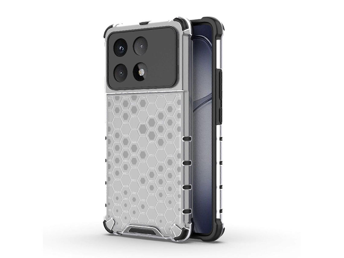 Capa De Celular Resistente A Impactos Com Design Em Favo De Mel Para Redmi Note 14 5g