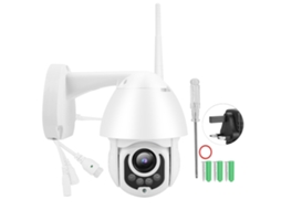 Câmera Dome À Prova D'água Wifi De 2,5 Polegadas (hd 1080p, Ptz)