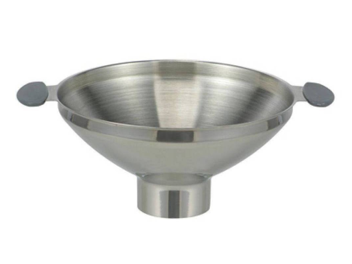 Funil De Aço Inoxidável, Ideal Para Conservas