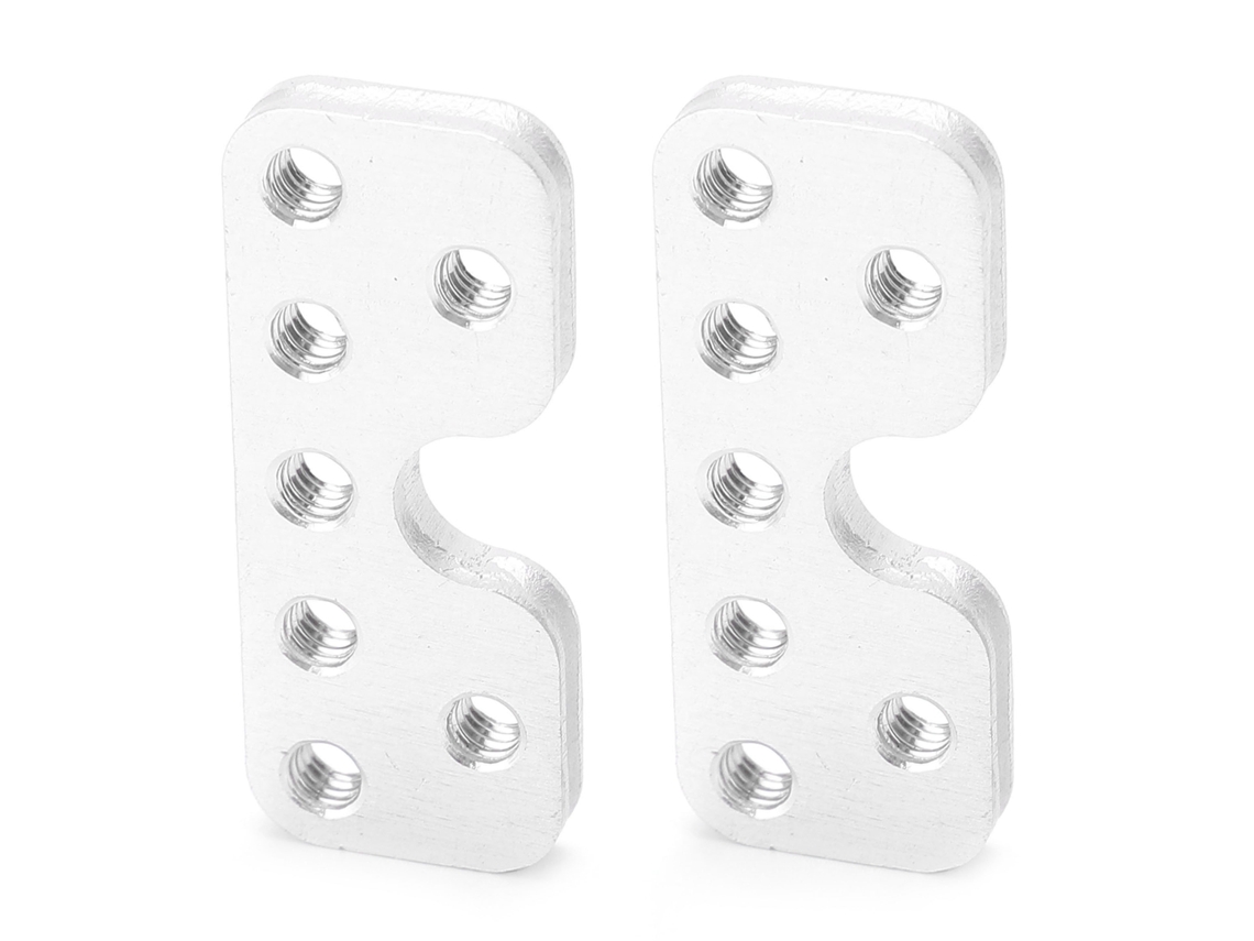 2pcs Suporte Plano Rolamento V-groove Série 3225 Alumínio Acessórios Robóticos