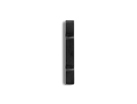 COMAS Kyoto - Bloco de Descanso para Pauzinhos Japoneses em Aço Inoxidável. Preto