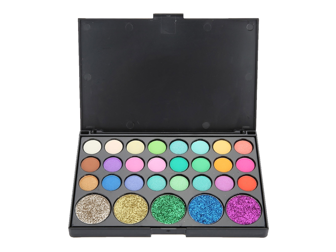 Paleta De Polvos De Sombra De Ojos Con Brillo Duradero 02