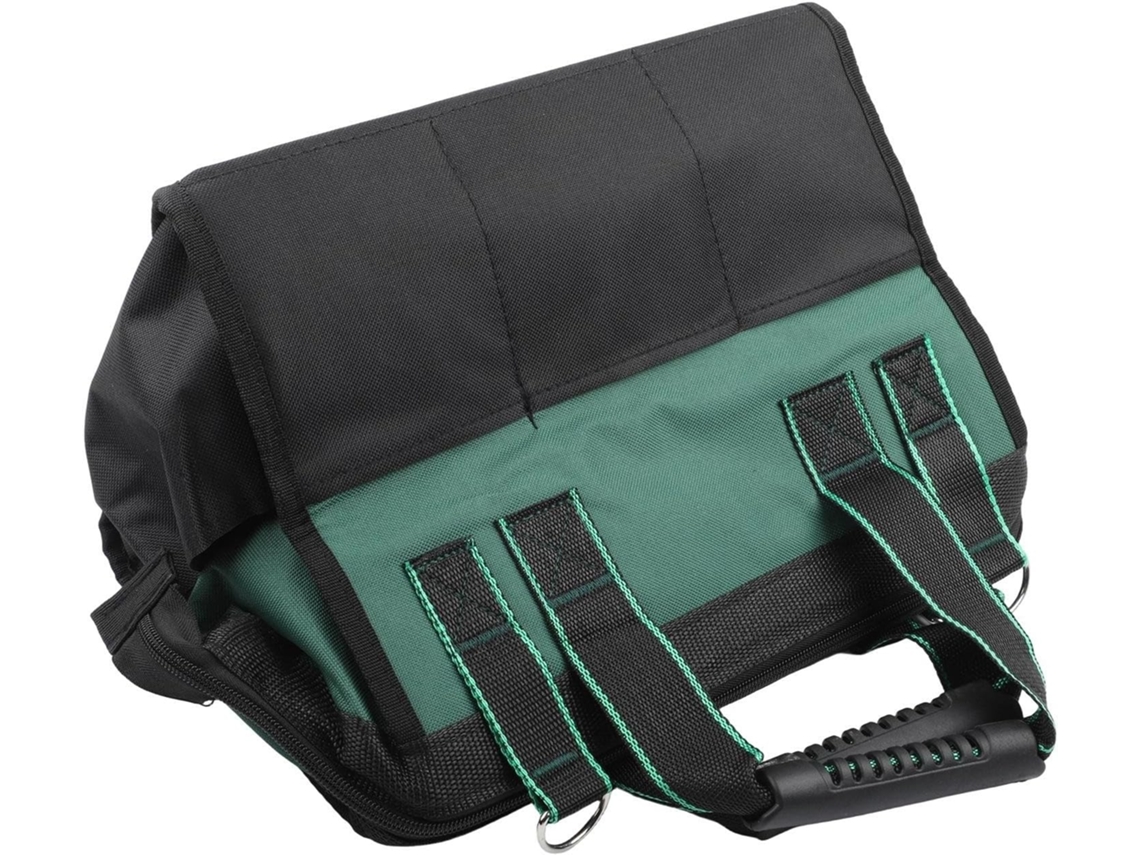 Bolsa Para Ferramentas Resistente, Organizador De Lona Impermeável 16 Polegadas Com Base E Alça Ombro Para Eletricista