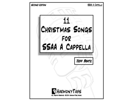 Livro 11 Christmas Songs for SSAA A Cappella Second Edition de Jeff Bratz (Inglês)