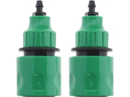 Kit De Irrigação, 2 Unidades, Medida 11mm / 7mm, Para Vasos, Estufas, Hortas E Áreas Exteriores
