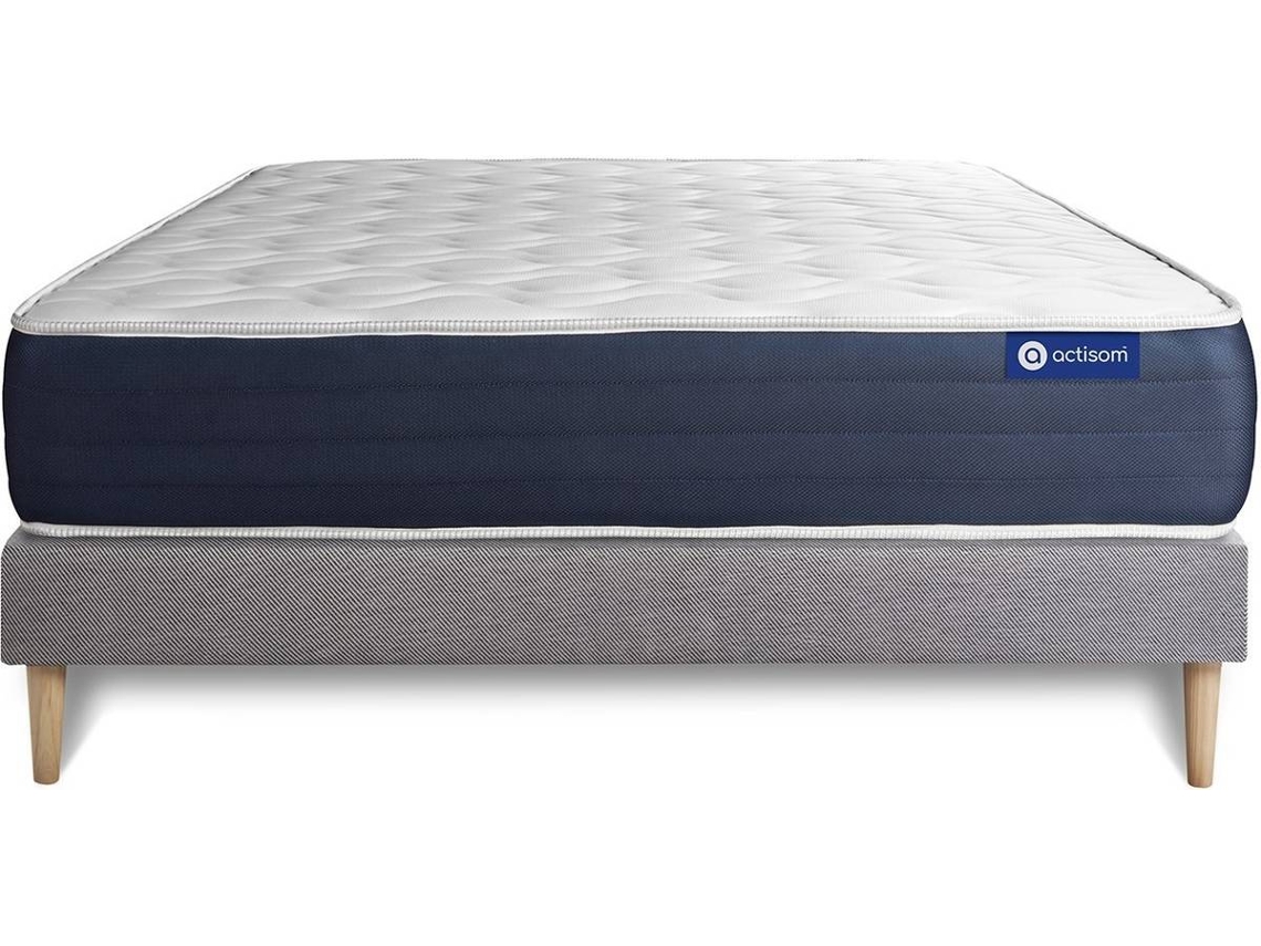 Conjunto de Estrado + Colchão ACTISOM Actimemo Sleep (Cinzento - 180x190cm)