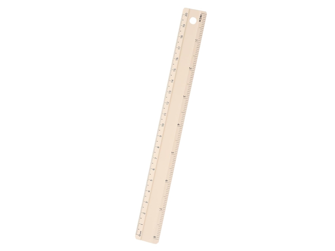 Régua Sewacc De 20cm, Multifuncional E Durável, Em Liga De Alumínio, Ideal Para Desenho E Medições Precisas No