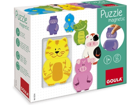 Puzzle  Magnetic Interchangeable (12 Peças)