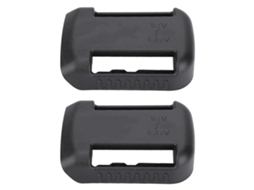 Aetheria suporte para Bateria Li ion 20v Abaixo do Prateleira Clip Fixação Mecânica Portátil (2pcs)