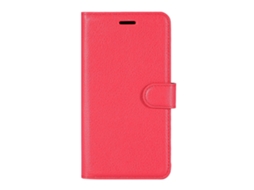 Capa Xiaomi Note 4x LAXISCREED Estojo com Suporte Vermelho