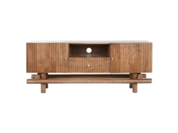 Suporte para TV em madeira de mangueira natural Alexandra House Living (145x42x60cm)