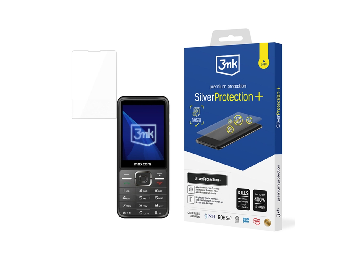 Película Protetora De Tela 3mk Silverprotection Para Maxcom Classic Mm244 Com Adesivo.