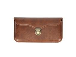 Capa Cinto Horizontal Smartphones para Universal Universal AVIZAR Pele Castanho