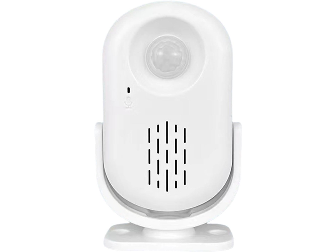 Campainha com Sensor Detector de Movimento Recarregável Via Usb, Sensor Movimento Seguro para Portas, CHABERLU