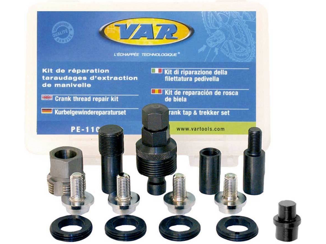 Ferramentas VAR Crank Arm Repair Kit (Tamanho Único)